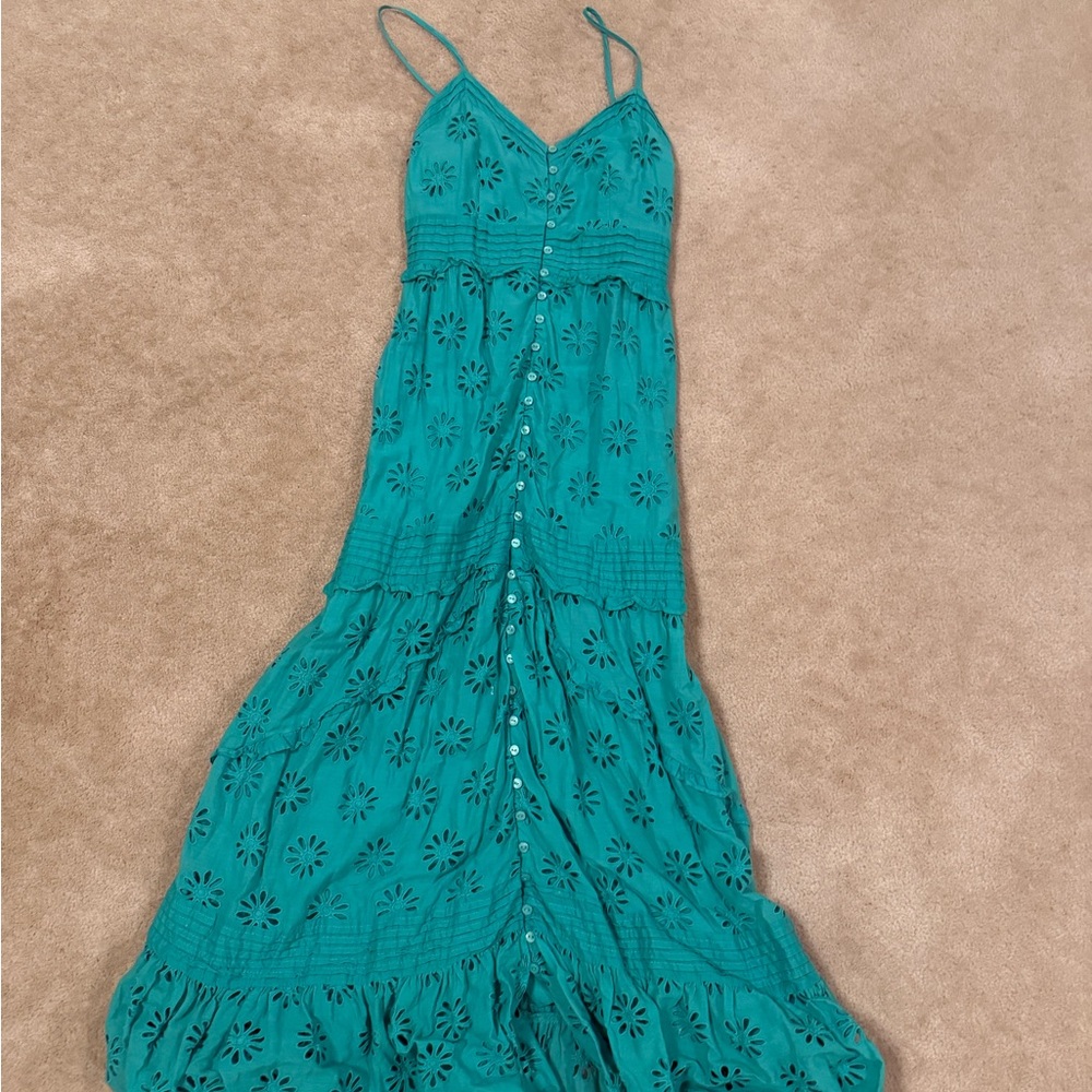 Rails Teal Maxi Dress